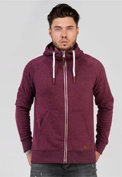 behype Kapuzensweatshirt SWANTON Dunkelrot/Bordeaux