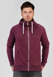 behype Kapuzensweatshirt SWANTON Dunkelrot/Bordeaux