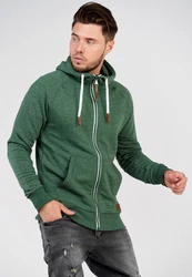 behype Kapuzensweatshirt SWANTON Dunkelgrün/Grün