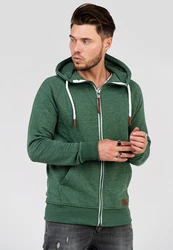behype Kapuzensweatshirt SWANTON Dunkelgrün/Grün