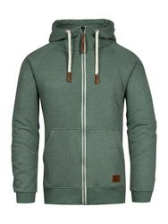 behype Kapuzensweatshirt SWANTON Dunkelgrün/Grün