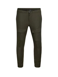 2Y Premium Chinohose ENRIKO Khaki/Dunkelgrün