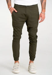 2Y Premium Chinohose ENRIKO mit elastischem Bund
