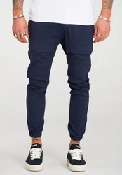 2Y Premium Chinohose ENRIKO Dunkelblau/Blau