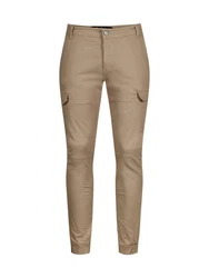 behype Cargohose BHMattheo2 Jogging-Design Khaki