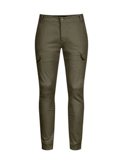 behype Cargohose BHMattheo2 Jogging-Design Dunkelgrün/Khaki behype Cargohose BHMattheo2 Jogging-Design Dunkelgrün/Khaki