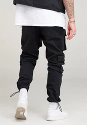 2Y Premium Cargohose ELIJAH Schwarz/Beige