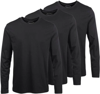 Man's World Langarmshirt Dunkelgrau/Schwarz/Grau/Dunkelblau Man's World Langarmshirt Dunkelgrau/Schwarz/Grau/Dunkelblau