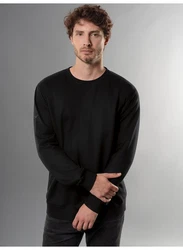 TRIGEMA Sweatshirt schwarz