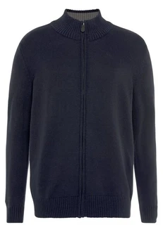 Man's World Strickjacke Dunkelblau