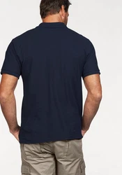 Fruit of the Loom Poloshirt Piqué Dunkelblau/Blau