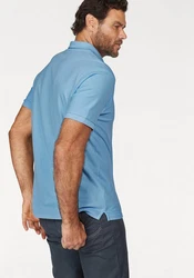Fruit of the Loom Poloshirt Piqué Hellblau/Blau