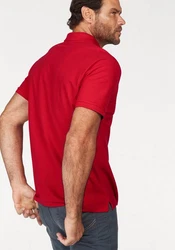 Fruit of the Loom Poloshirt Piqué Rot/Dunkelrot