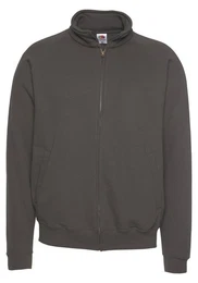 Sweatjacke aus Baumwollmischung