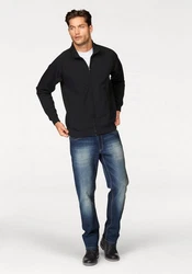 Fruit of the Loom Sweatjacke Dunkelgrau/Schwarz/Dunkelblau