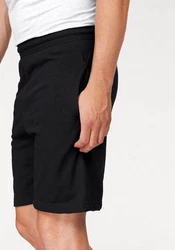 Fruit of the Loom Sweatshorts Bequeme Form Schwarz/Dunkelgrau