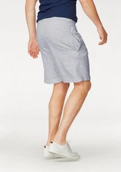 Fruit of the Loom Sweatshorts Bequeme Form Grau/Silber/Hellgrau