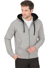 Sweatjacke Sweatjacke mit Kapuze (1-tlg)