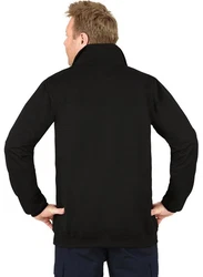 Trigema Sweatshirt mit Reißverschluss schwarz