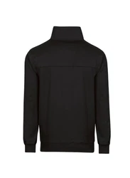 Trigema Sweatshirt mit Reißverschluss schwarz