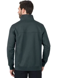 Trigema Sweatshirt mit Reißverschluss grau