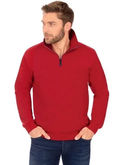 Trigema Sweatshirt mit Reißverschluss Trigema Sweatshirt mit Reißverschluss