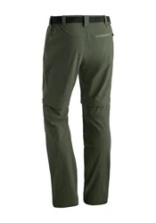 Maier Sports Funktionshose Tajo 2 He-Zip Off Hose Dunkelgrün/Grün/Khaki