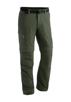 Maier Sports Funktionshose Tajo 2 He-Zip Off Hose Dunkelgrün/Grün/Khaki