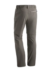 Maier Sports Funktionshose Tajo 2 He-Zip Off Hose Khaki/Grau