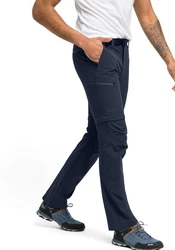 Maier Sports Funktionshose Tajo 2 He-Zip Off Hose Dunkelblau/Blau/Grau
