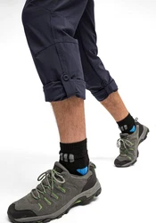 Maier Sports Funktionshose Nil Dunkelblau/Blau/Grau/Dunkelgrau