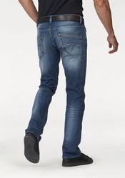 Bruno Banani Straight Jeans Dylan Dunkelblau/Blau