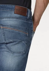 Bruno Banani Straight Jeans Dylan Dunkelblau/Blau