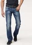 Bruno Banani Straight Jeans Dylan Dunkelblau/Blau