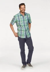 Arizona Stretch-Hose Harry Dunkelblau/Grau