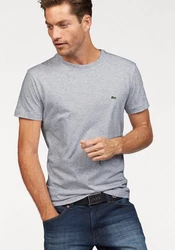 Lacoste T-Shirt mit Rundhalsausschnitt Grau