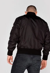 ALPHA INDUSTRIES Jacke MA-1 TT Schwarz/Grau/Dunkelgrau
