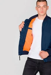 ALPHA INDUSTRIES Jacke MA-1 TT Dunkelgrün/Rot/Grün/Braun/Hellblau