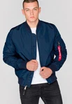 ALPHA INDUSTRIES Jacke MA-1 TT Dunkelgrün/Rot/Grün/Braun/Hellblau