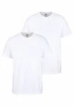 Fruit of the Loom T-Shirt mit V-Ausschnitt Weiß/Creme/Grau