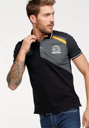 Poloshirt Kurzarm, krpernahe Passform, unifarben, mit Polokragen