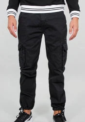 Alpha Industries Hose Jet Dunkelblau/Schwarz/Khaki/Grau