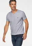 Lacoste V-Shirt Ikonisches Lacoste-Krokodil 