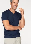 Lacoste V-Shirt Ikonisches Lacoste-Krokodil 