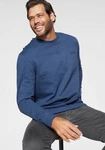 Man's World Sweatshirt Basic-Stil Rundhalsausschnitt unifarben