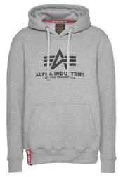 Alpha Industries Kapuzenpullover Basic Hoodie Herren Hellgrau