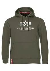 Alpha Industries Kapuzenpullover Basic Hoodie Herren Dunkelgrün