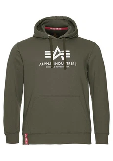 Alpha Industries Kapuzenpullover Basic Hoodie Herren Dunkelgrün