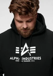 Alpha Industries Kapuzenpullover Basic Hoodie Herren Schwarz/Rot/Hellgrau/Rosa