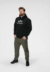 Alpha Industries Kapuzenpullover Basic Hoodie Herren Schwarz/Rot/Hellgrau/Rosa